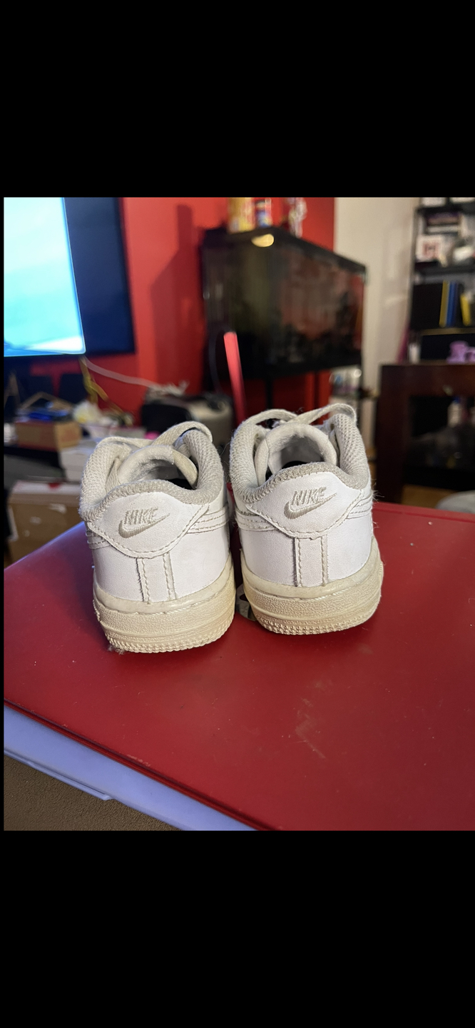 Kids Air Force 1's. image indicator(4)