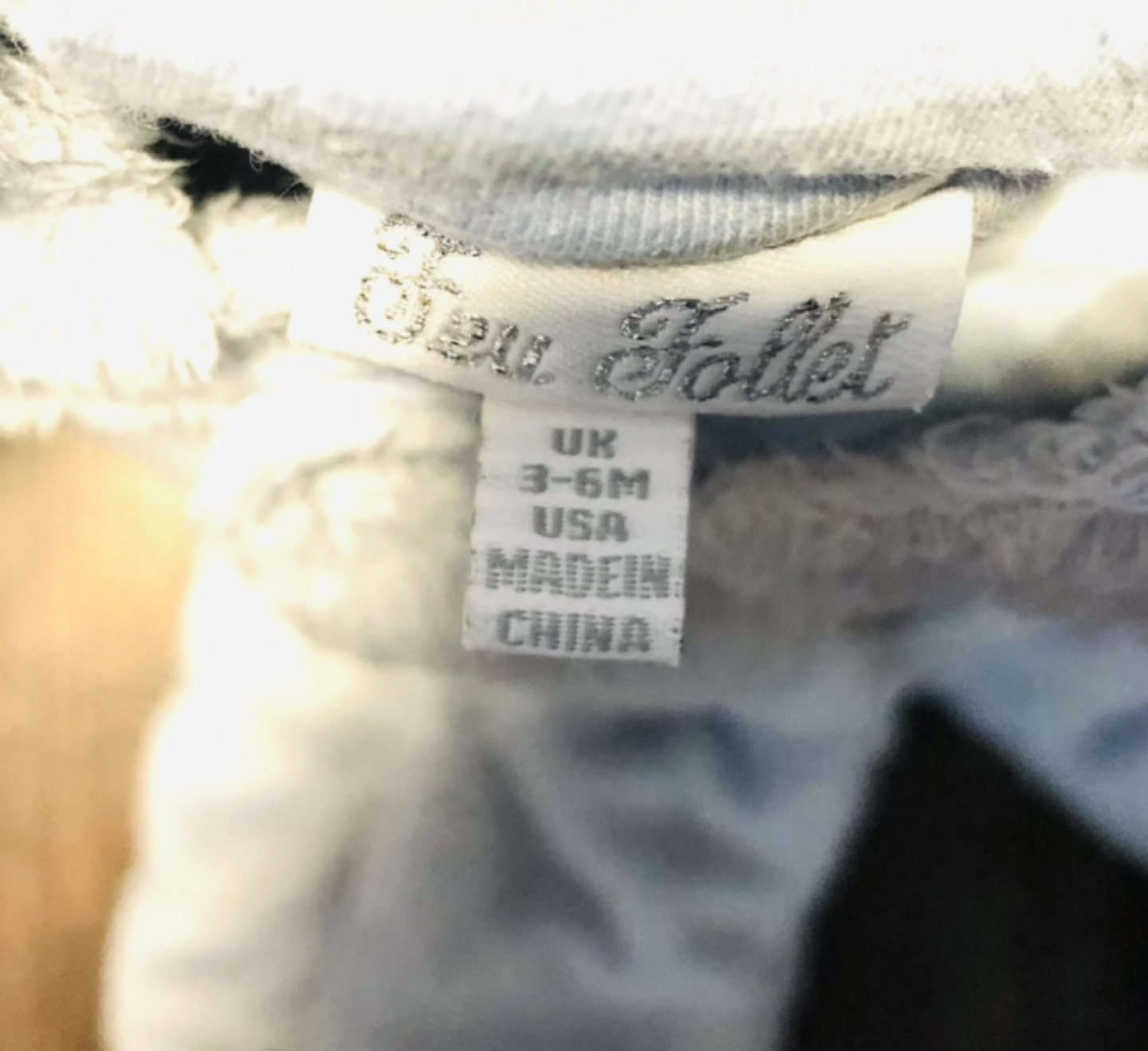 Baby snowsuit for 3-6m, light grey - photo 3