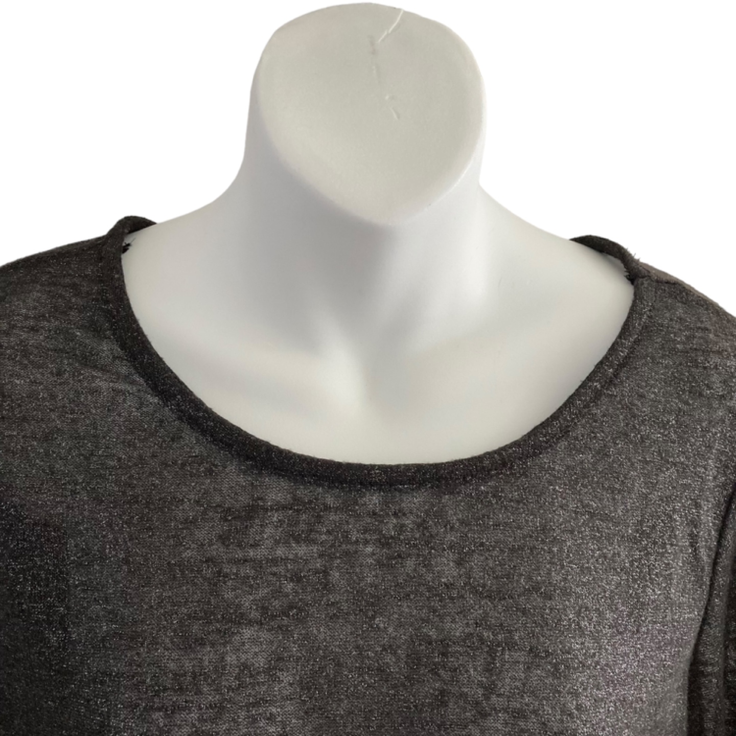 Black glittery blouse - photo 4