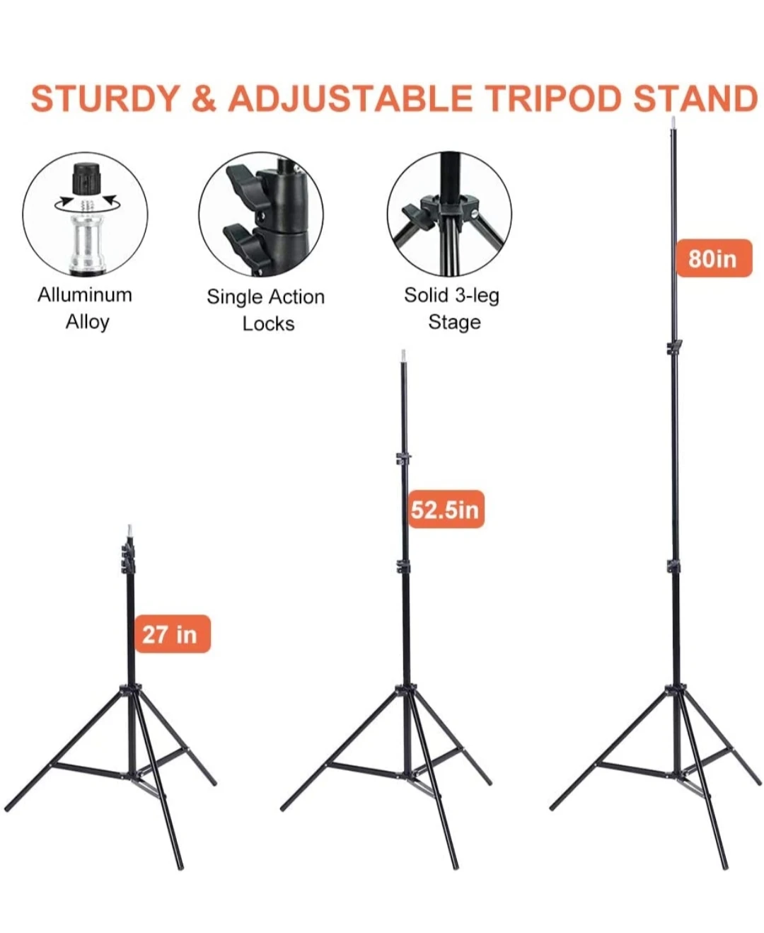 Brand new Softbox Lighting Kit with tripod image indicator(5)