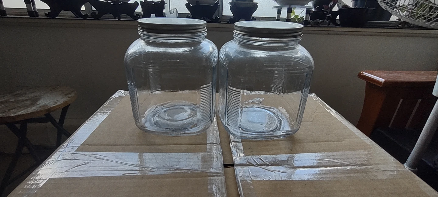 wine bottle, pickle jar - photo 3