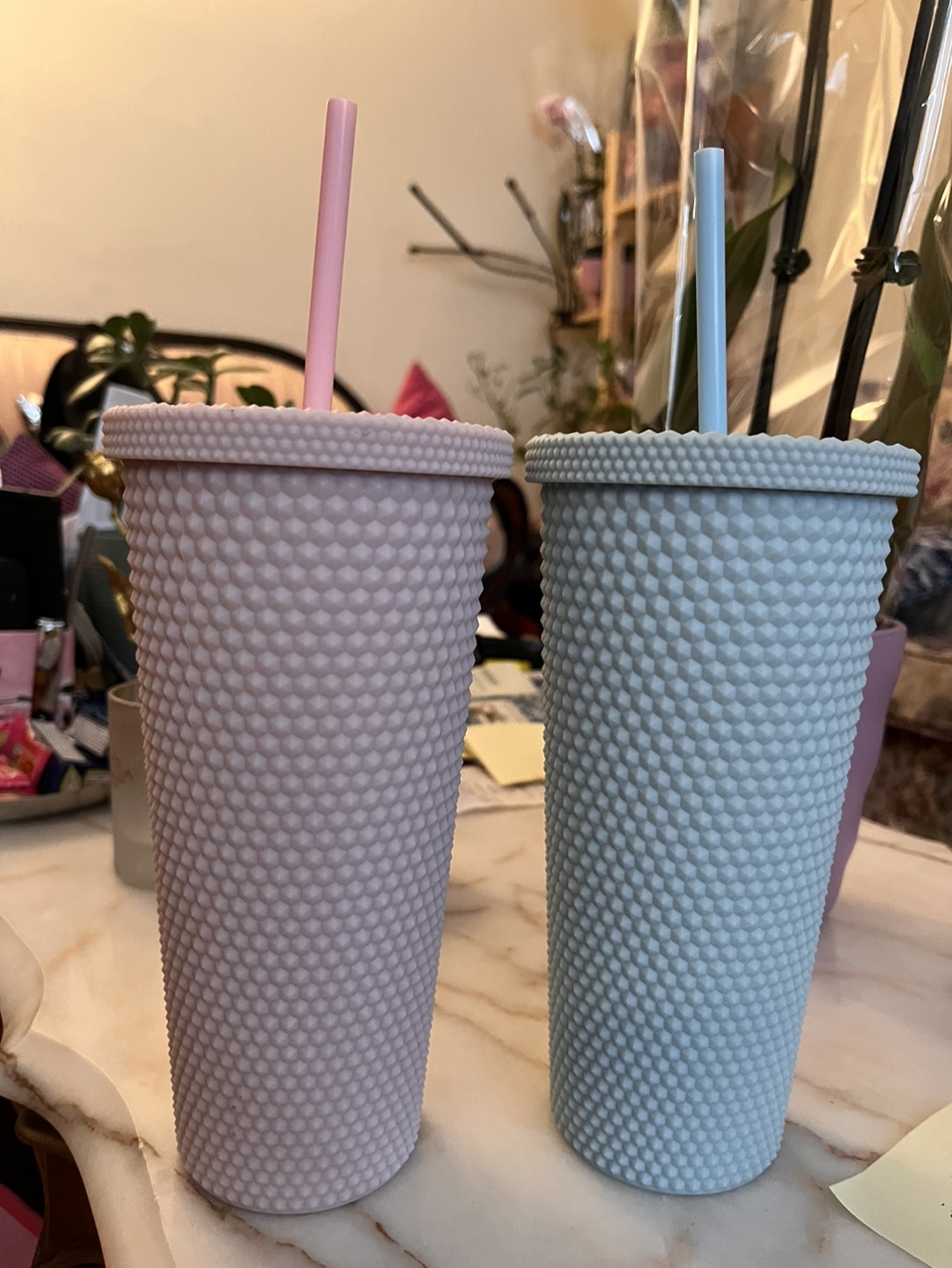 Water Tumbler with straw image indicator(2)