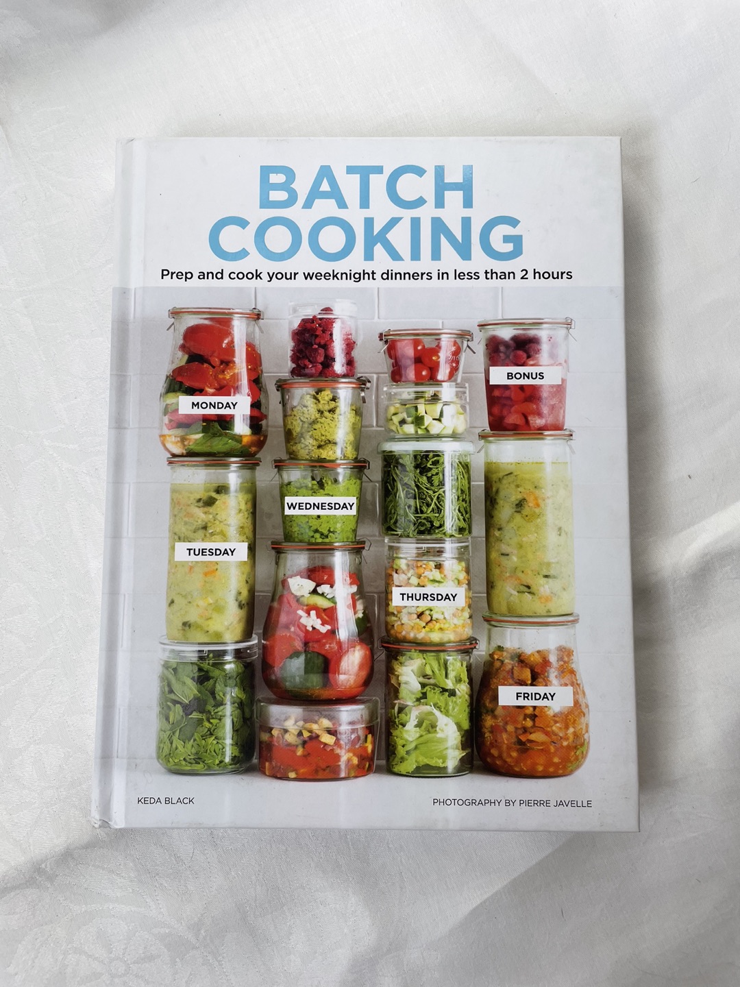 Batch cooking -cookbook