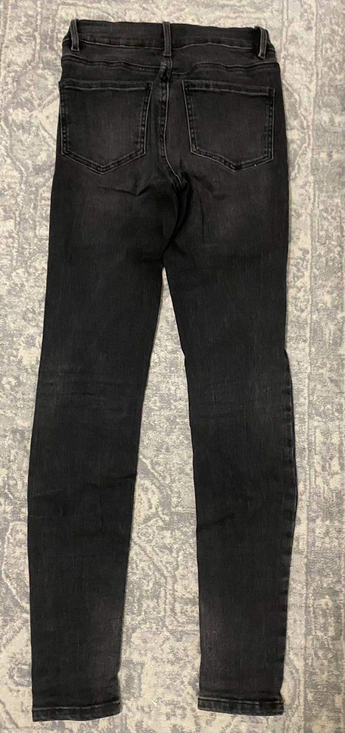 Black High Waisted Skinny Jean size 24 - photo 2