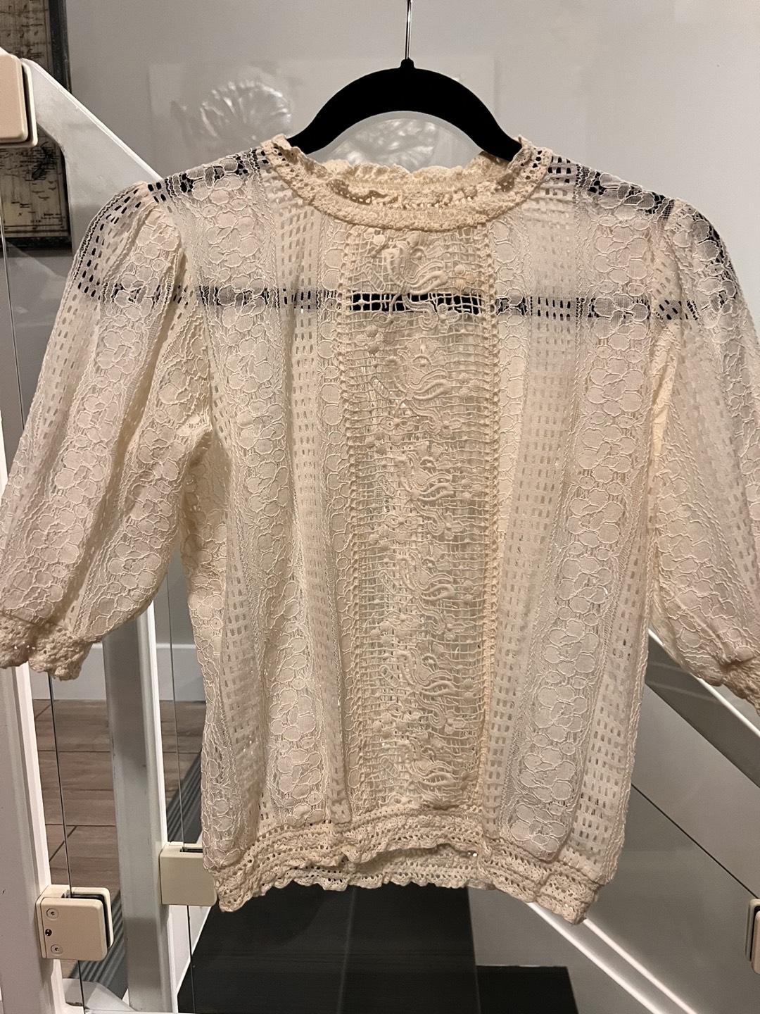 Anthropologie crochet top (XS)