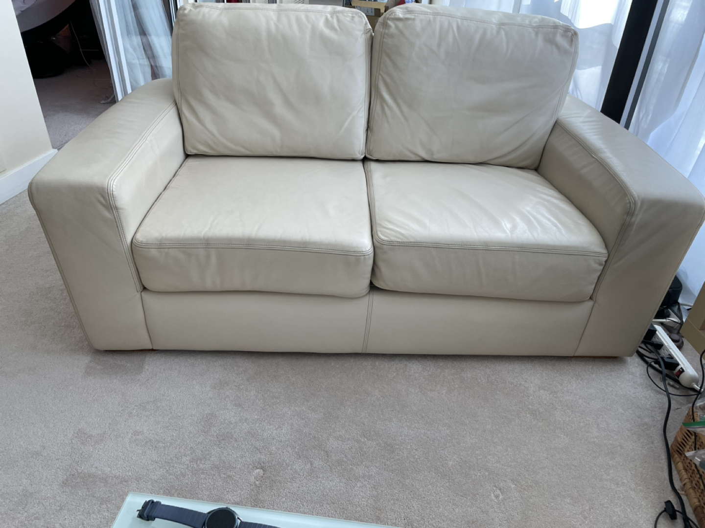 Leather couch set (4 pieces) - photo 3