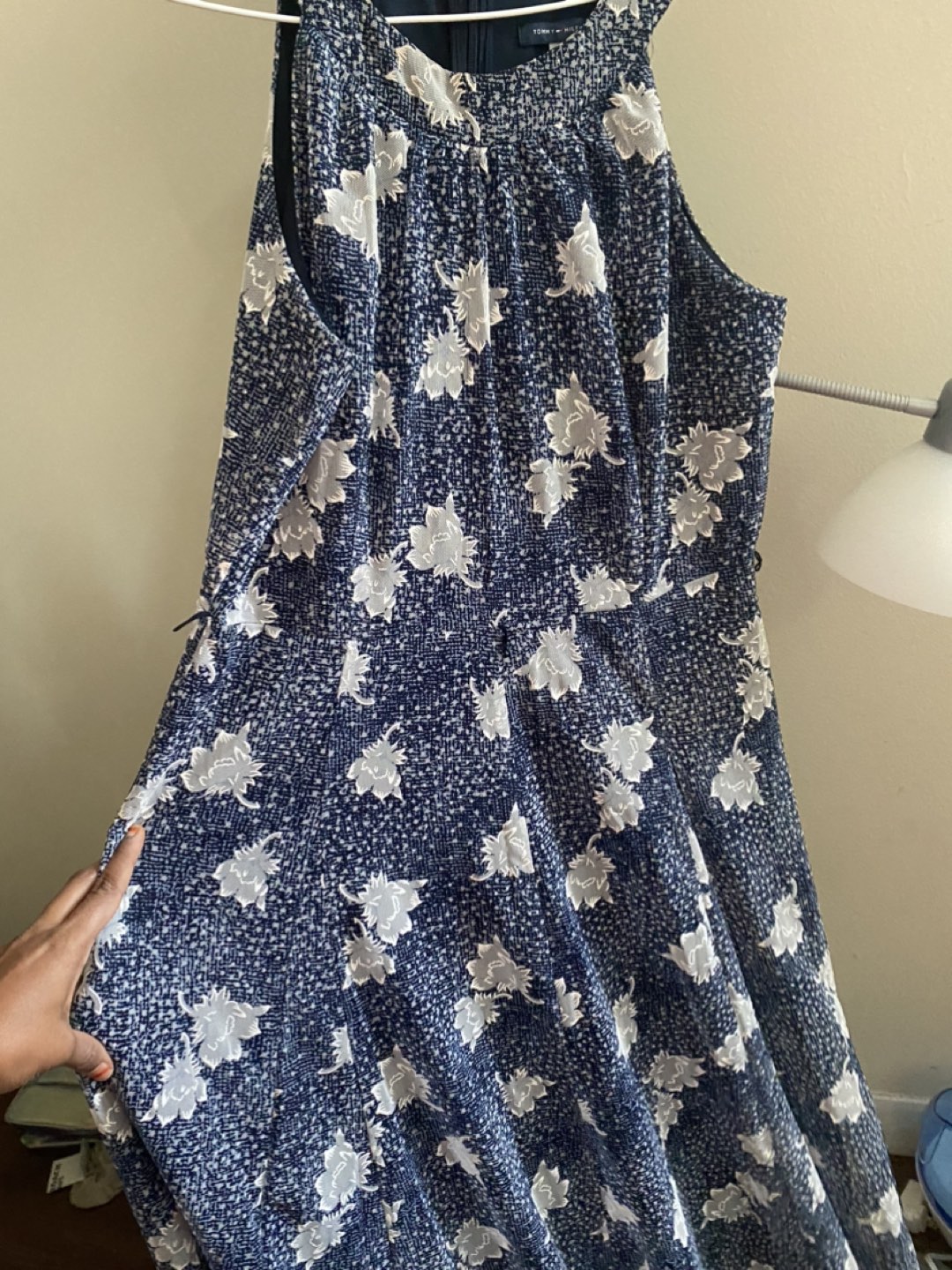 Tommy Hilfiger long alter neck dress image indicator(3)