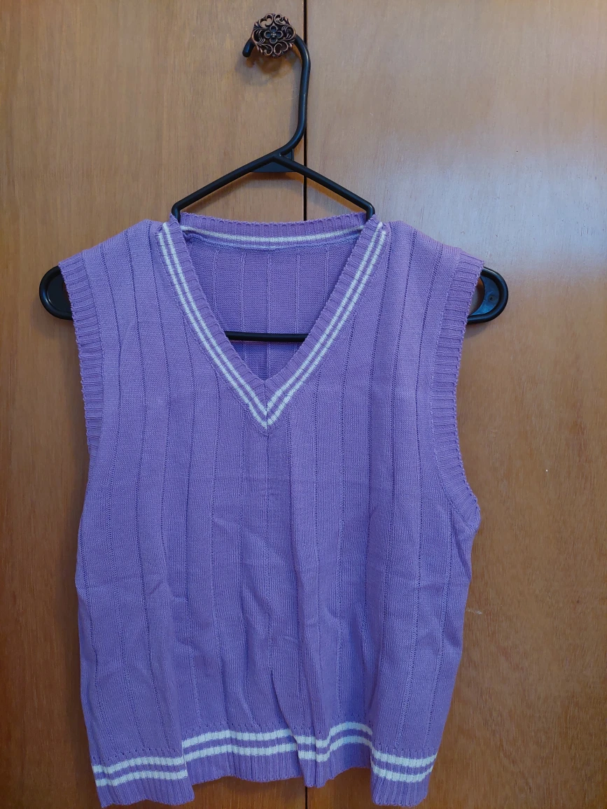 new purple vest