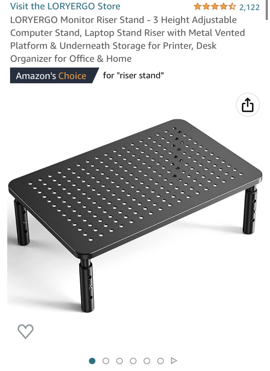 Monitor stand - photo 3