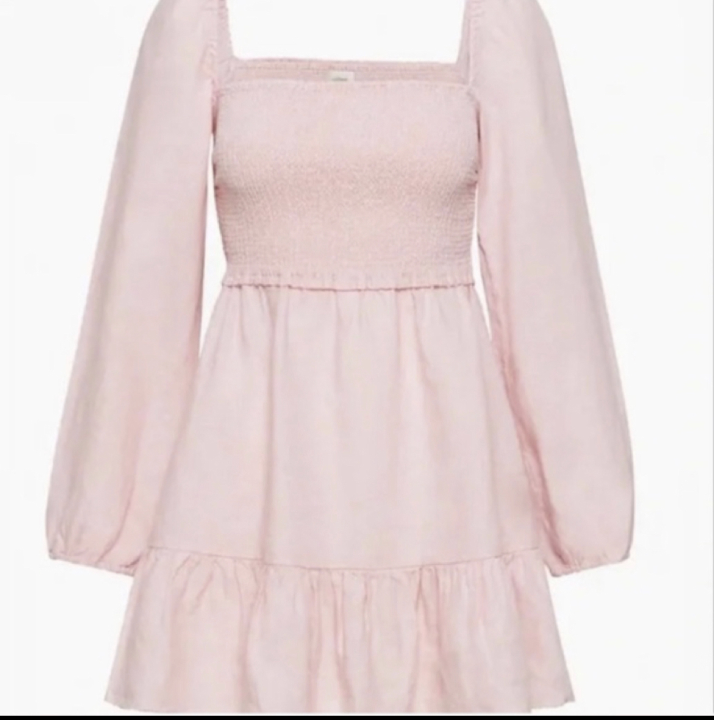 Aritzia Wilfred Tempest Organic Linen Mini Dress thumbnail
