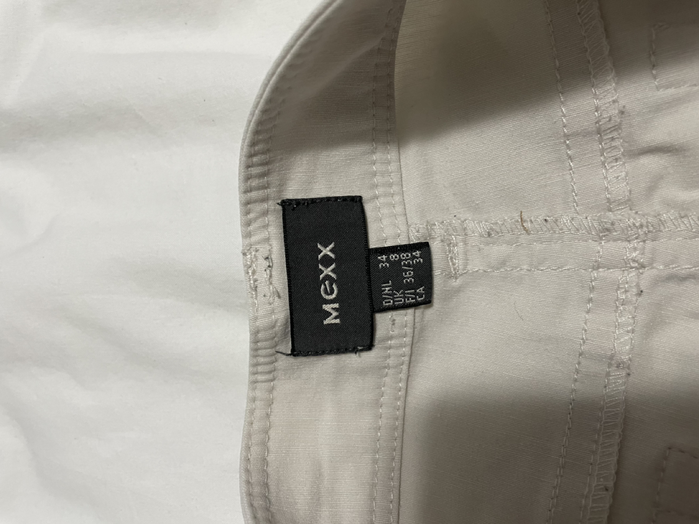 MEXX Cream Pants UK Size 8 - photo 3