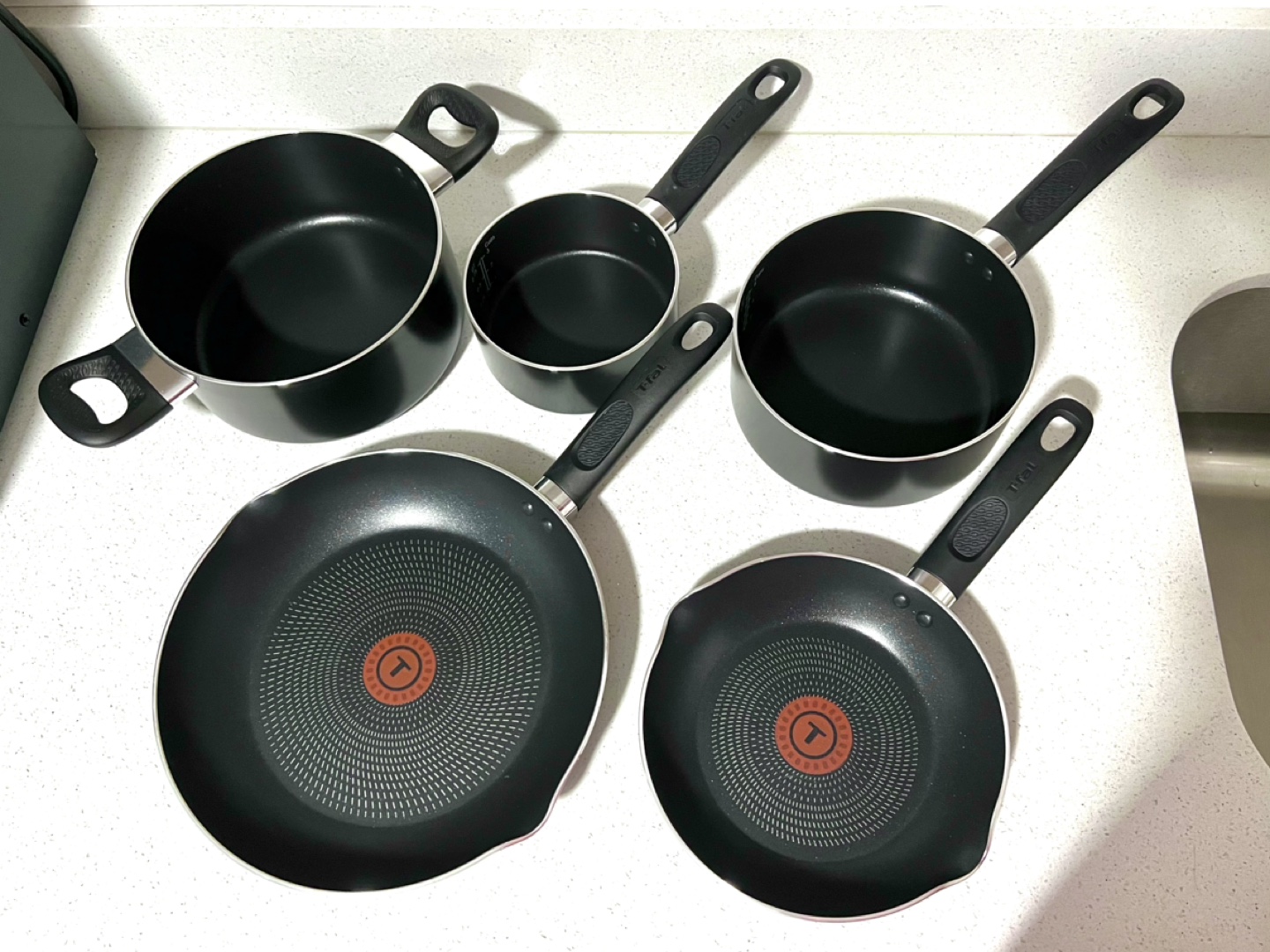 T-fal Excite 9 piece Cookware Set - photo 2