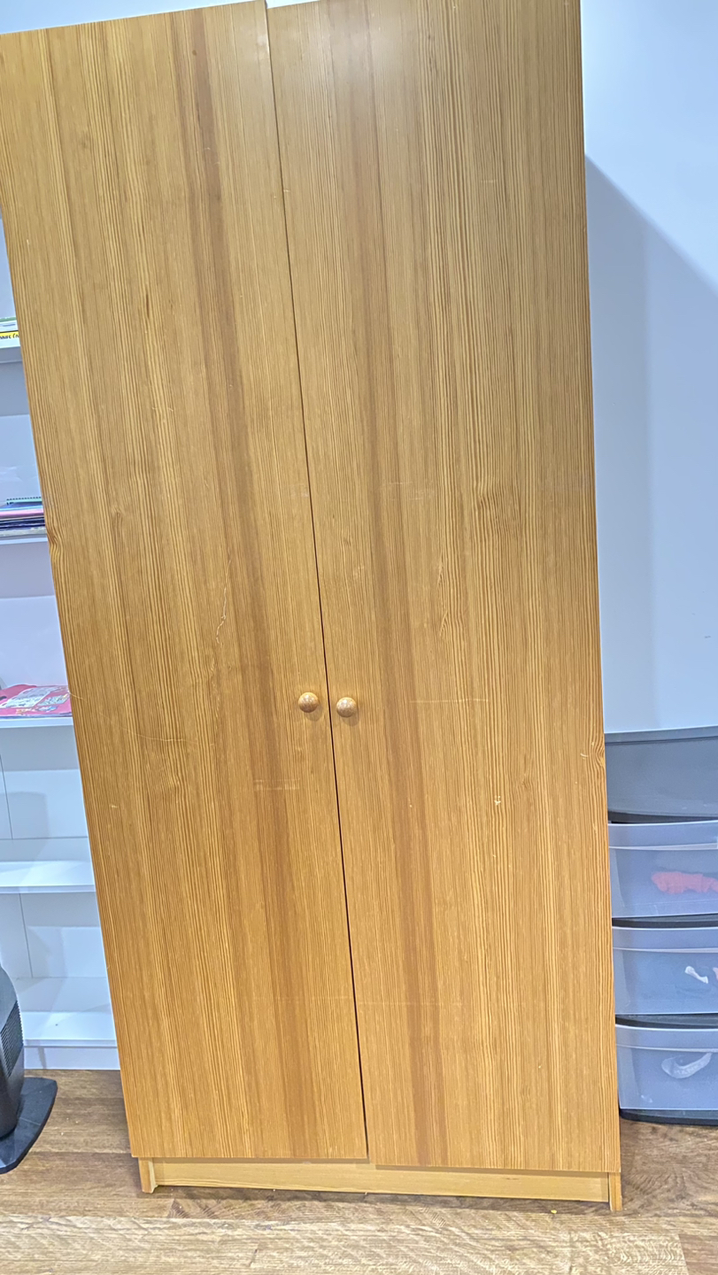 Wood armoire