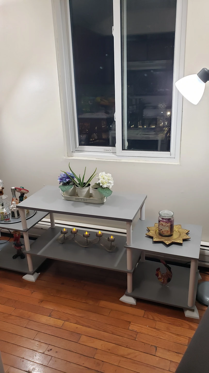 Mainstays eco rack no stools ensambly tv stand - photo 3