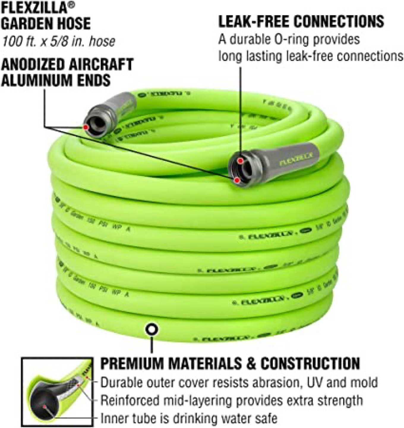 Garden water hose