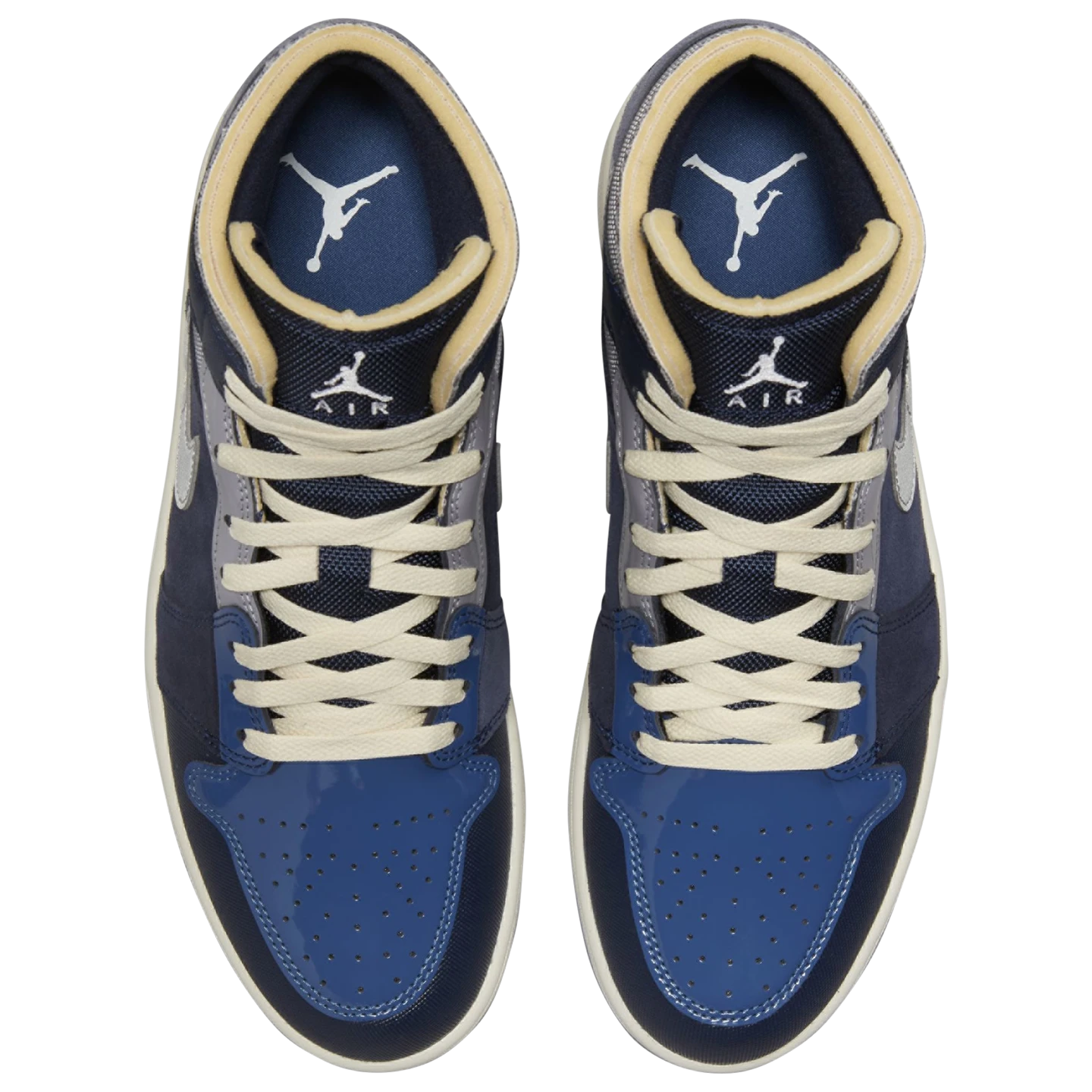 Air Jordan 1 Mid SE Craft Obsidian - photo 2