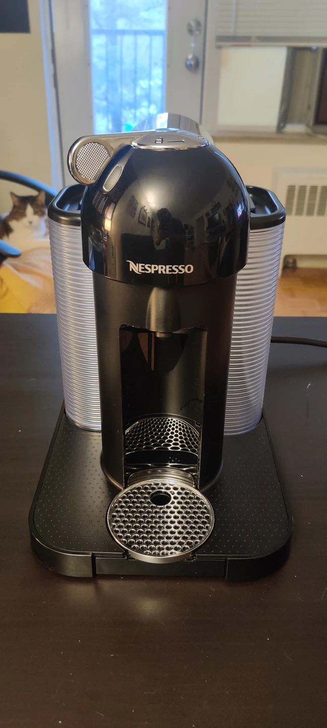 Nespresso Vertuo Black Round Head Coffee Machine