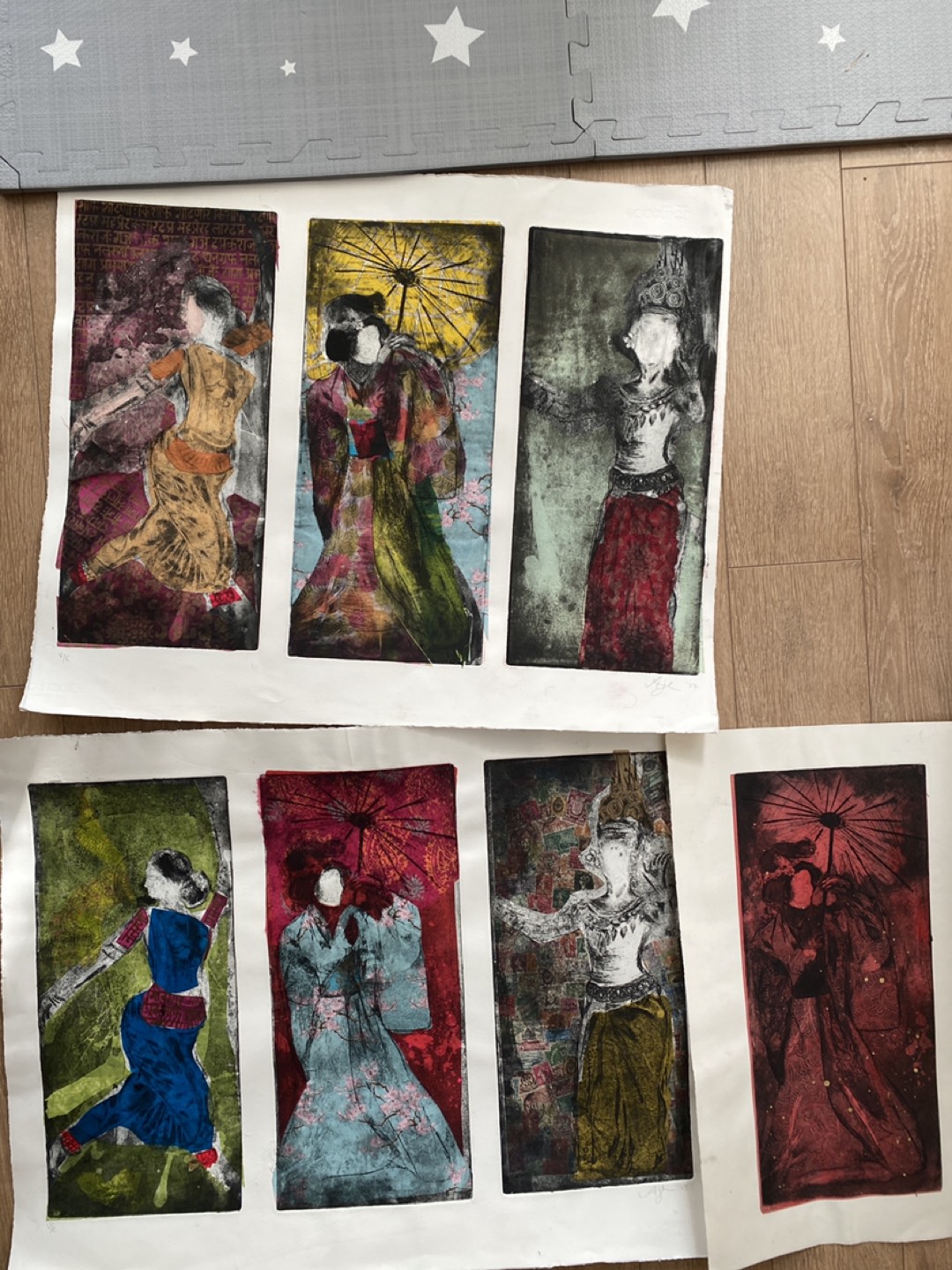 Original hand painted art work #freecycle thumbnail