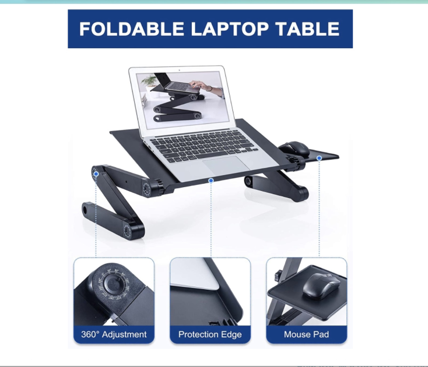 Laptop table stand - photo 4