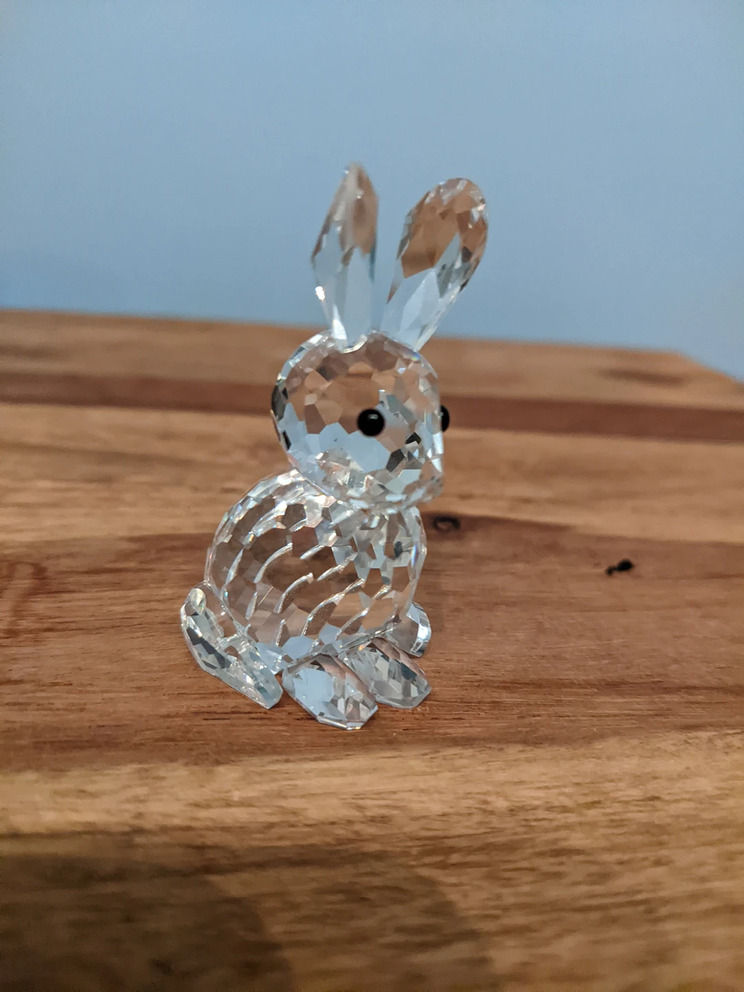 Swarovski crystal figurine mother bunny thumbnail