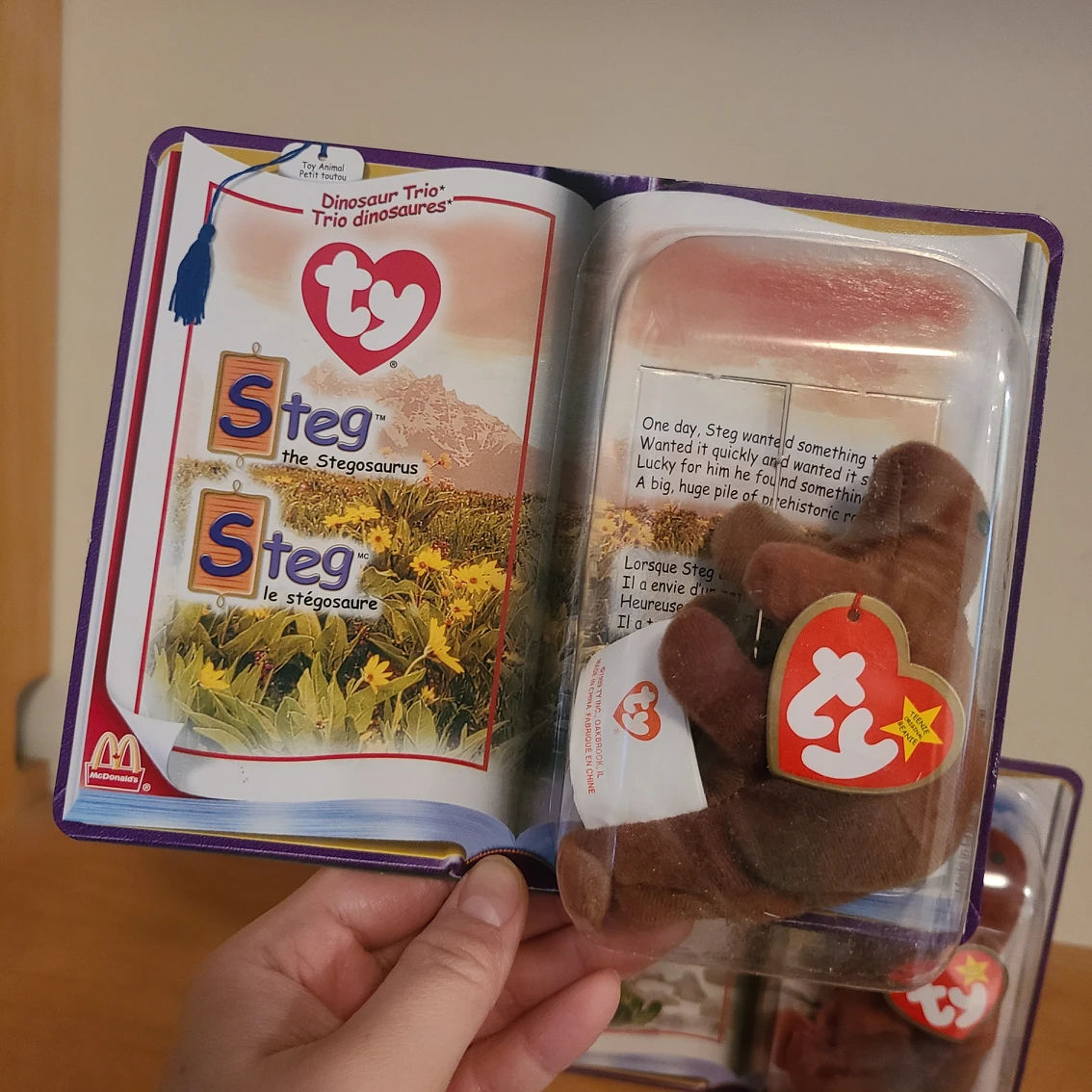 Mcdonalds 2000 Ty Beanie Dinosaur Trio image indicator(4)