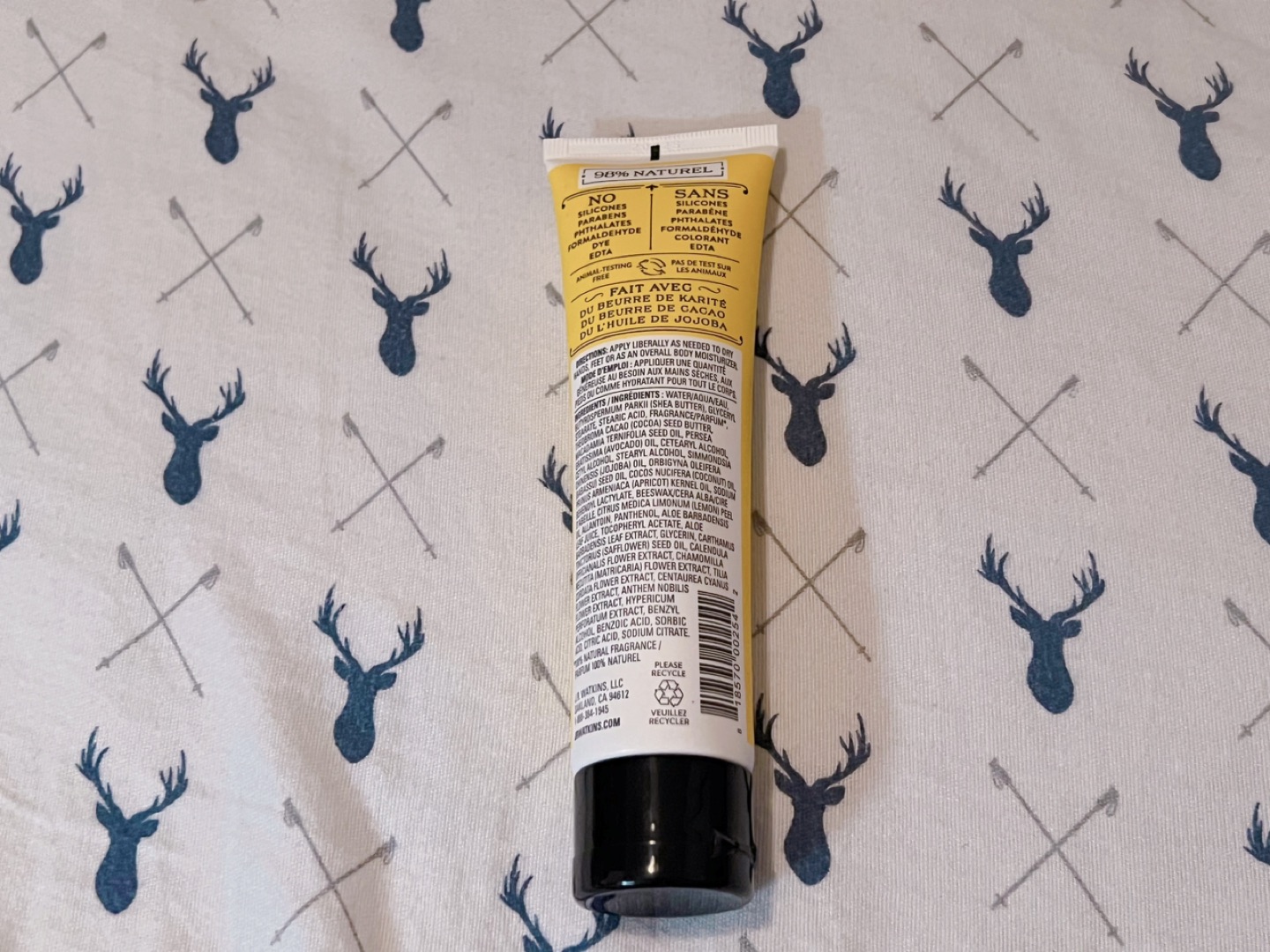 JR Watkins Hand Cream Lemon Cream 95g NEW image indicator(2)