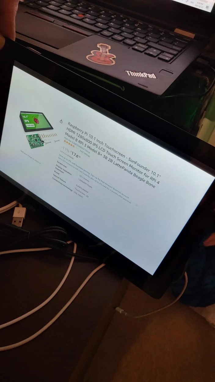 Raspberry Pi 10.1 Inch Touchscreen new thumbnail