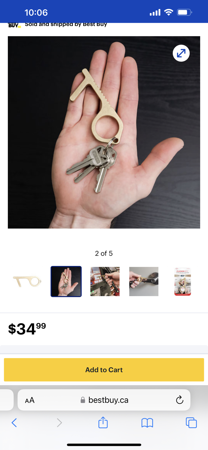 #freecycle Smartkey Keychain - photo 3