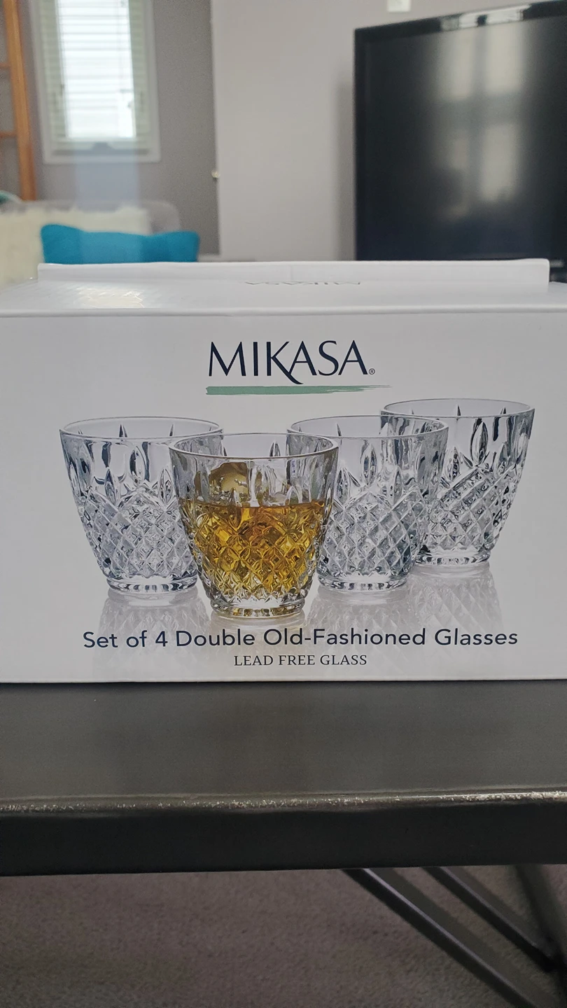 Mikasa old fashioned glasses