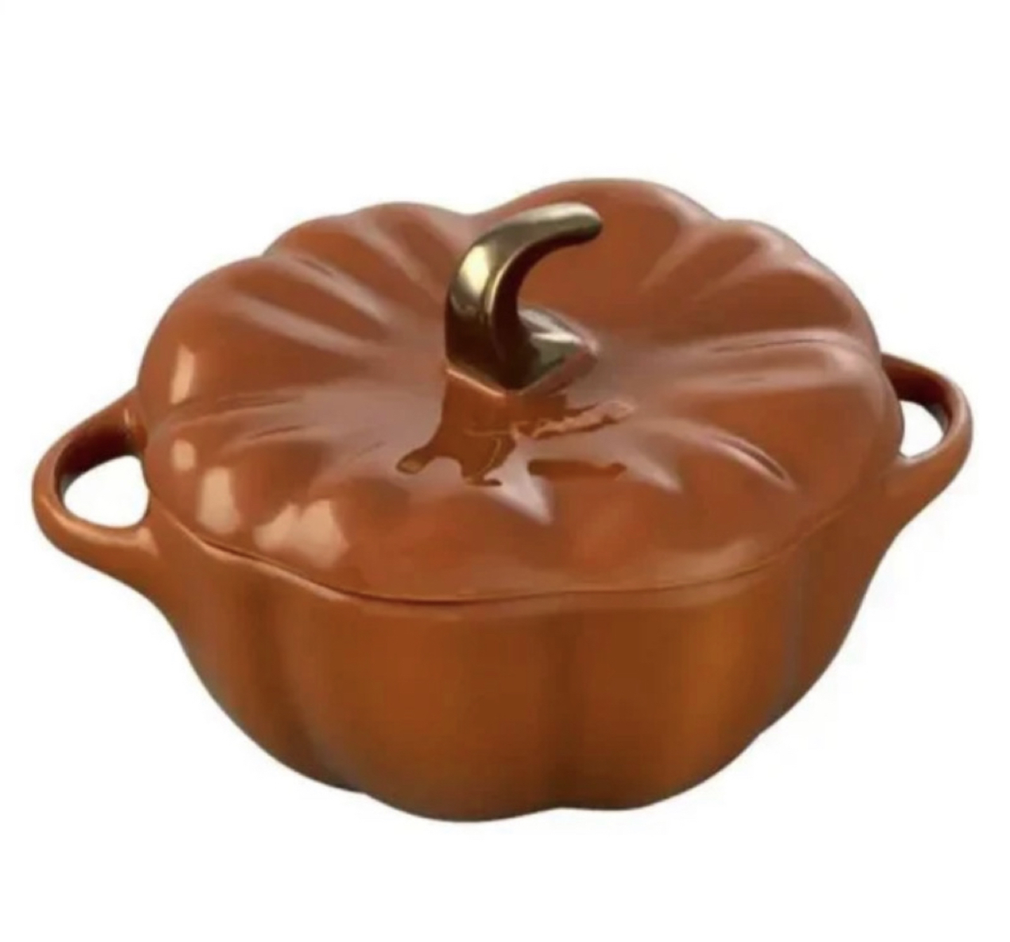 [STAUB] CERAMIQUE 710 ML CERAMIC PUMPKIN COCOTTE, CINNAMON