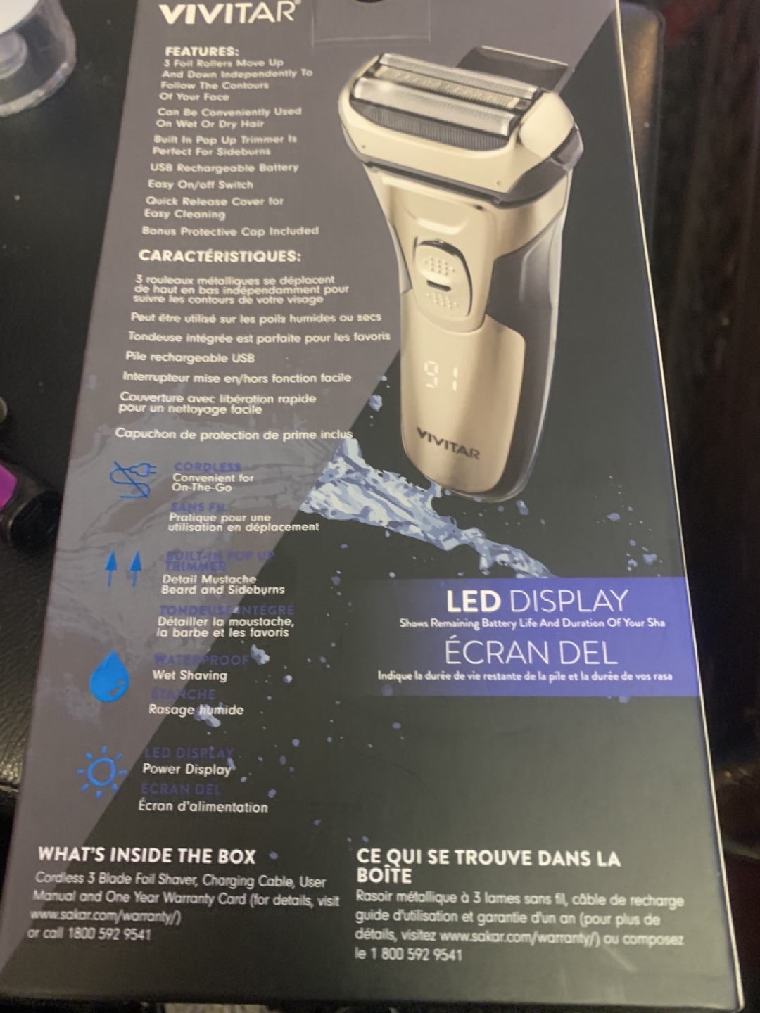 Men’s Electric Razor image indicator(3)