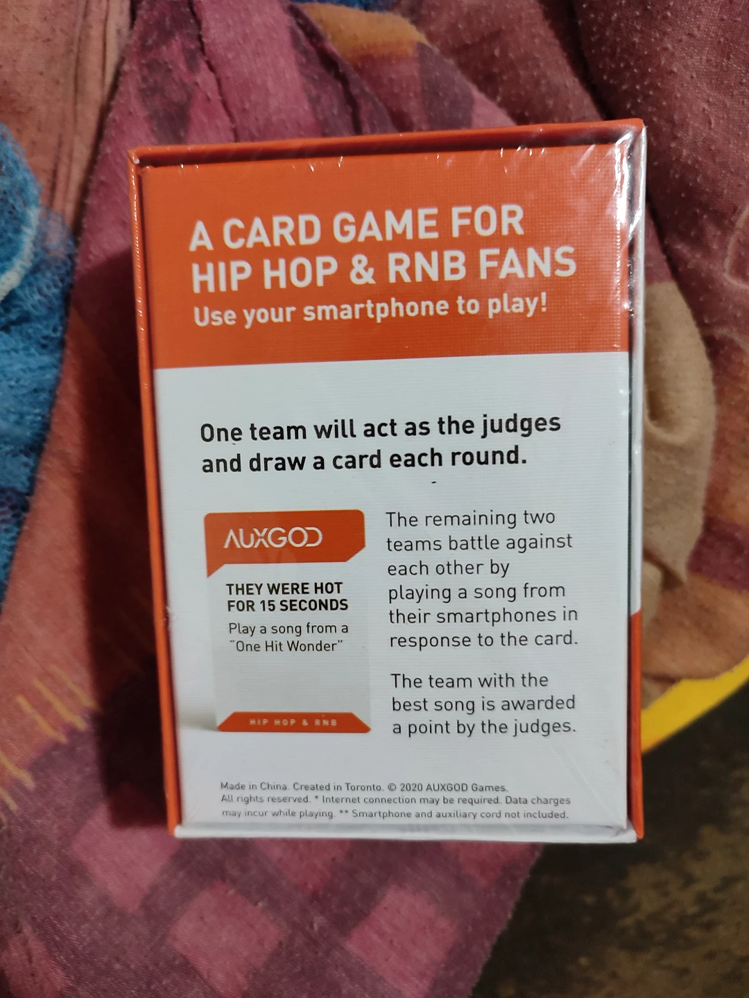 BNIB AuxGod Music Battle Card Game image indicator(2)