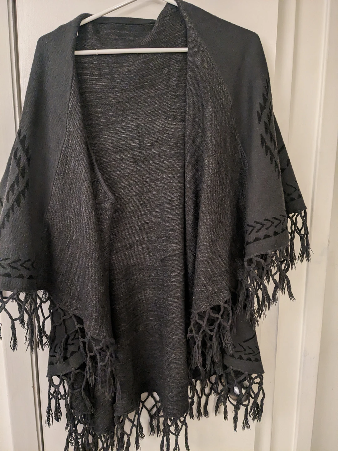 Boho sweater vest/cardigan thumbnail