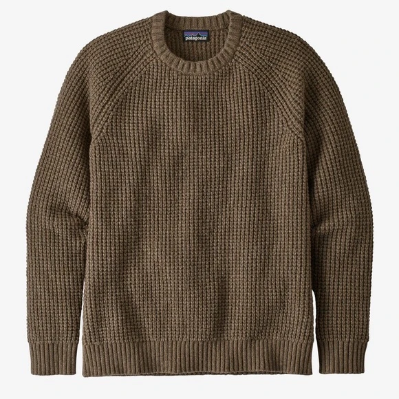 NEW Patagonia Men's Wool Waffle Knit Sweater thumbnail