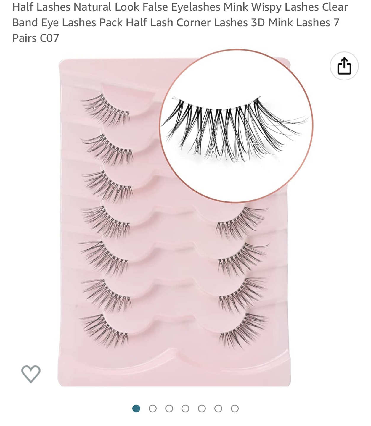 Eyelashes Natural Look Set x2 - photo 2