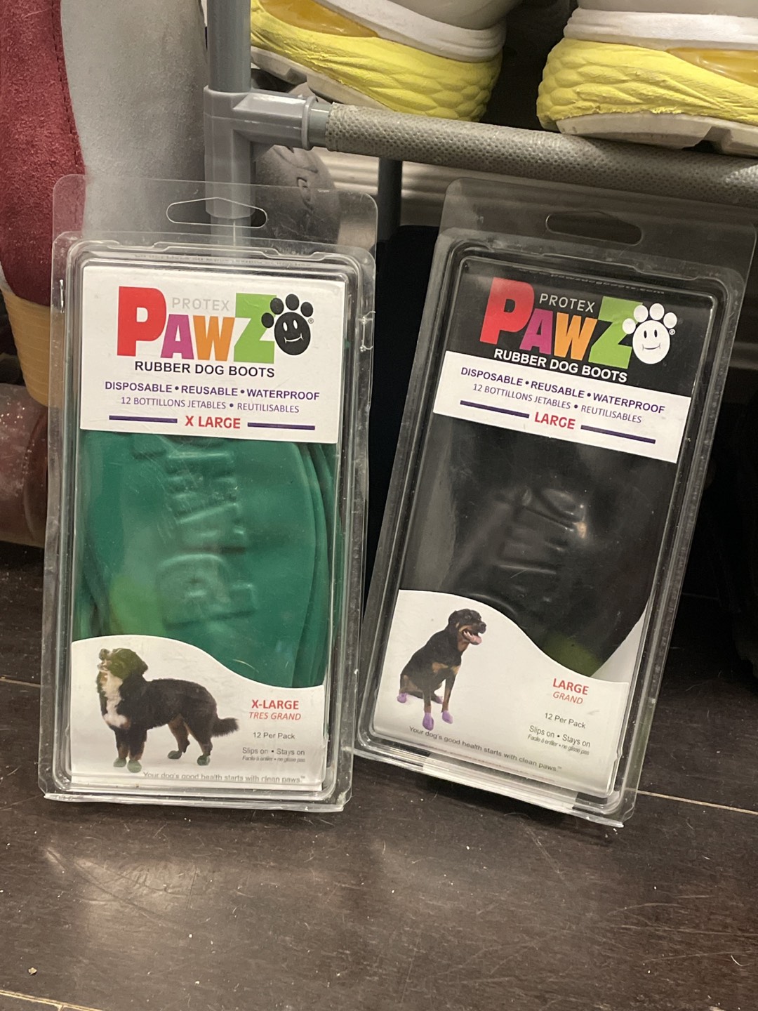 Large & XL rubber dog boots thumbnail