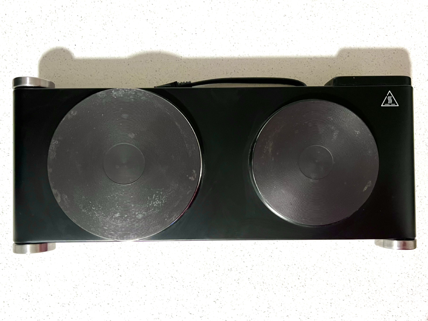Cusimax 1800W Cast Iron Double Burner Cooktop Stovetop Cooker - photo 4