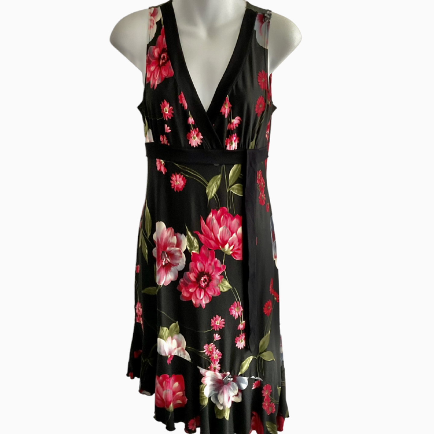 Floral Asymmetrical Dress - photo 2