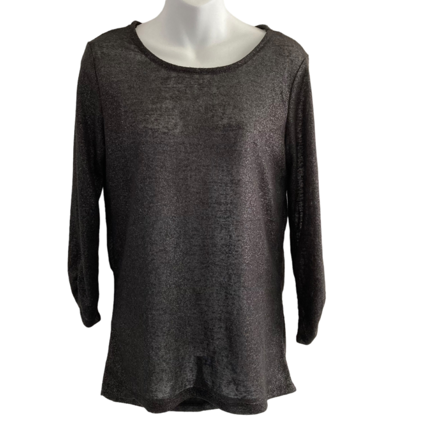 Black glittery blouse