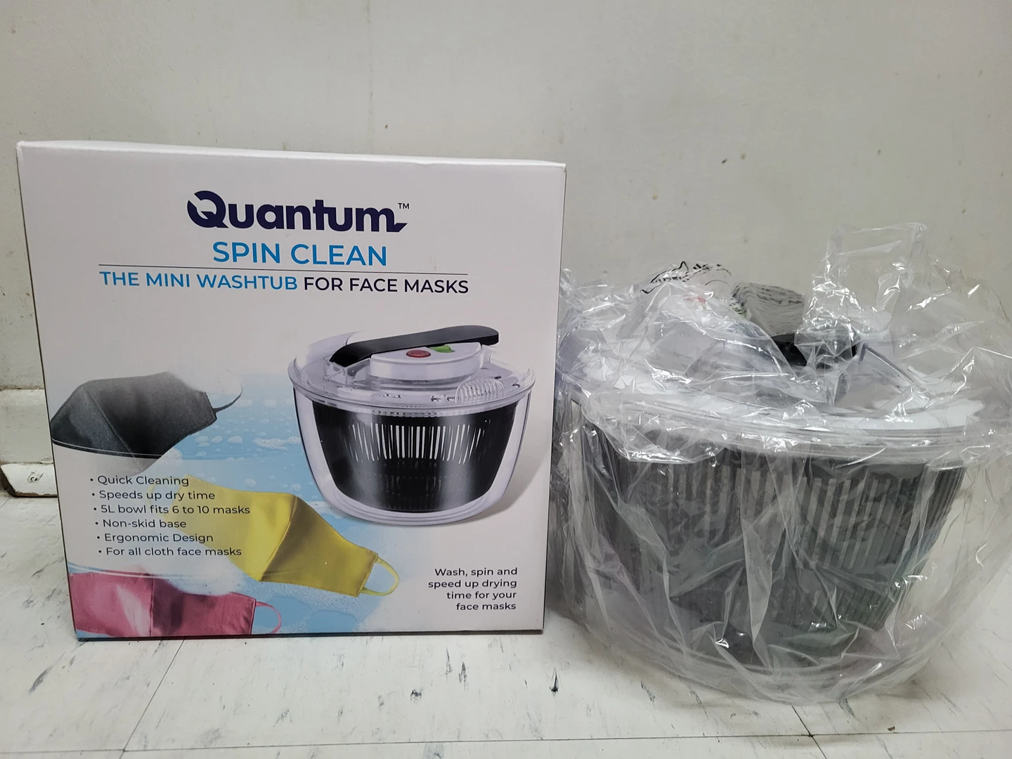 Quantum Spin Clean The Mini Wahtub for face masks - photo 2