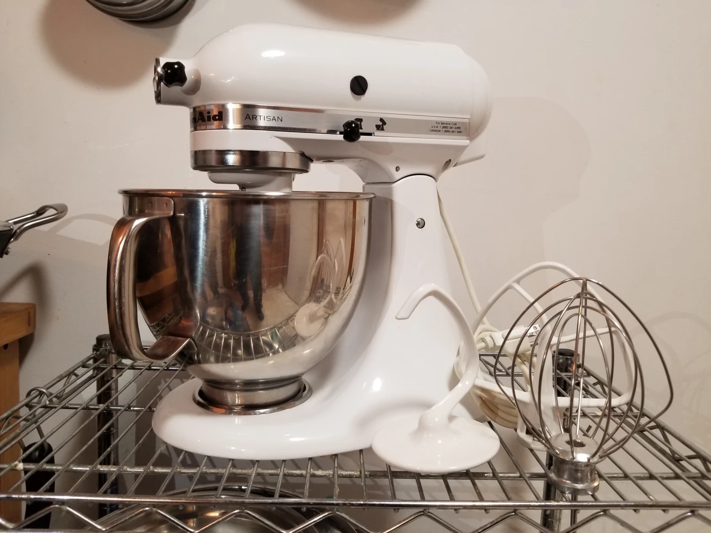 Fully Serviced Kitchen Aid Artisan 5 Quart stand mixer thumbnail
