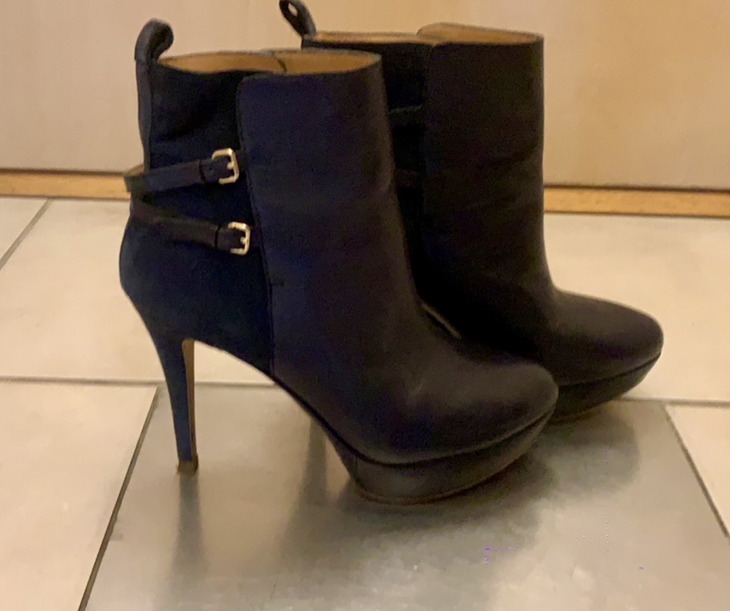 Navy blue boots - photo 5