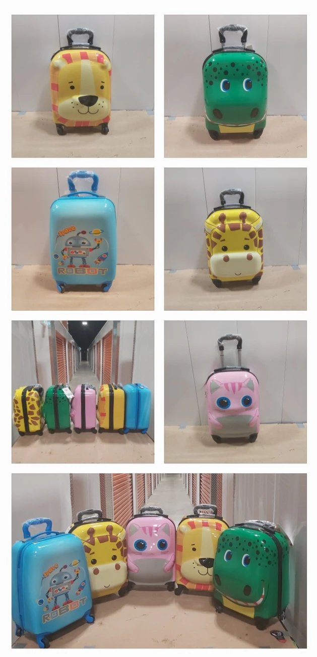 New Beautiful Children Carry On Hand  Luggage Kids Cabin Baggage image indicator(8)