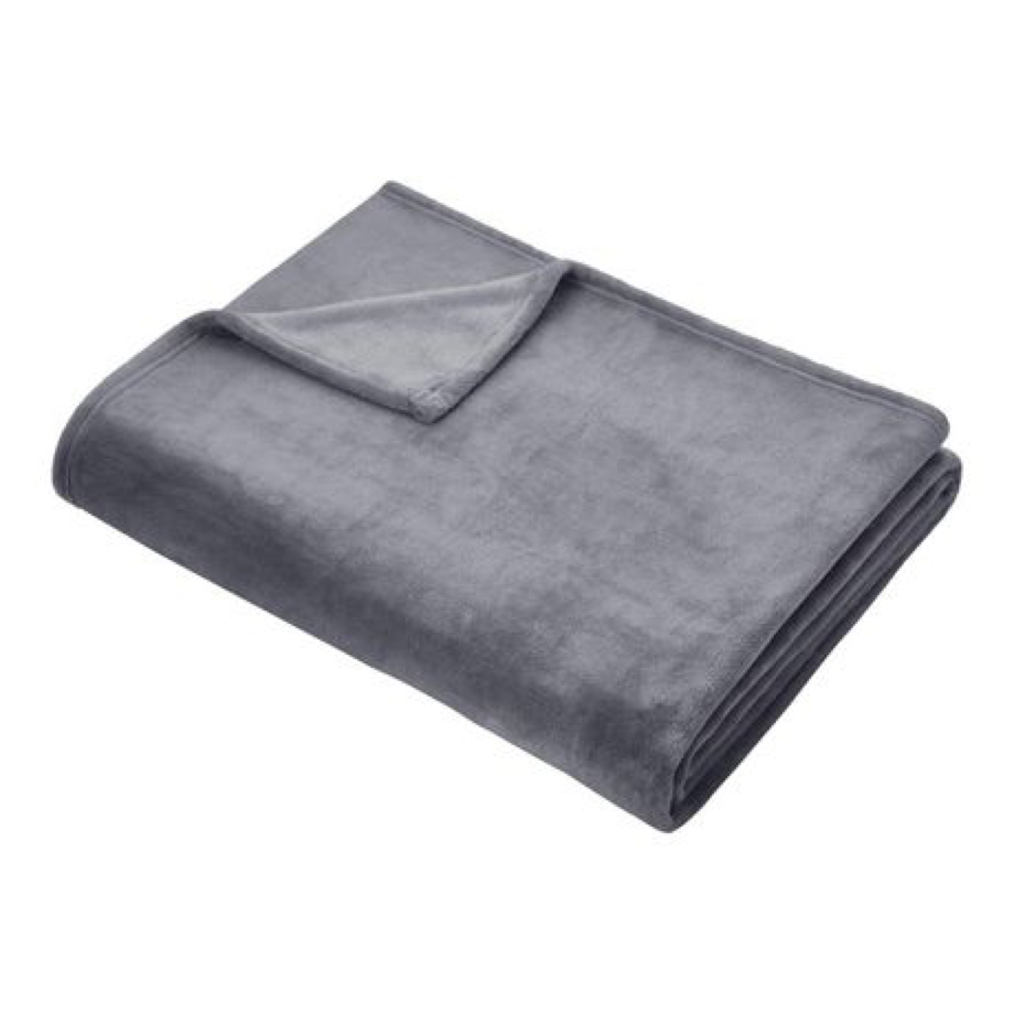 HomeTrends Velvet Plush Blanket 66x90 inch (168x229cm) Throw - photo 5