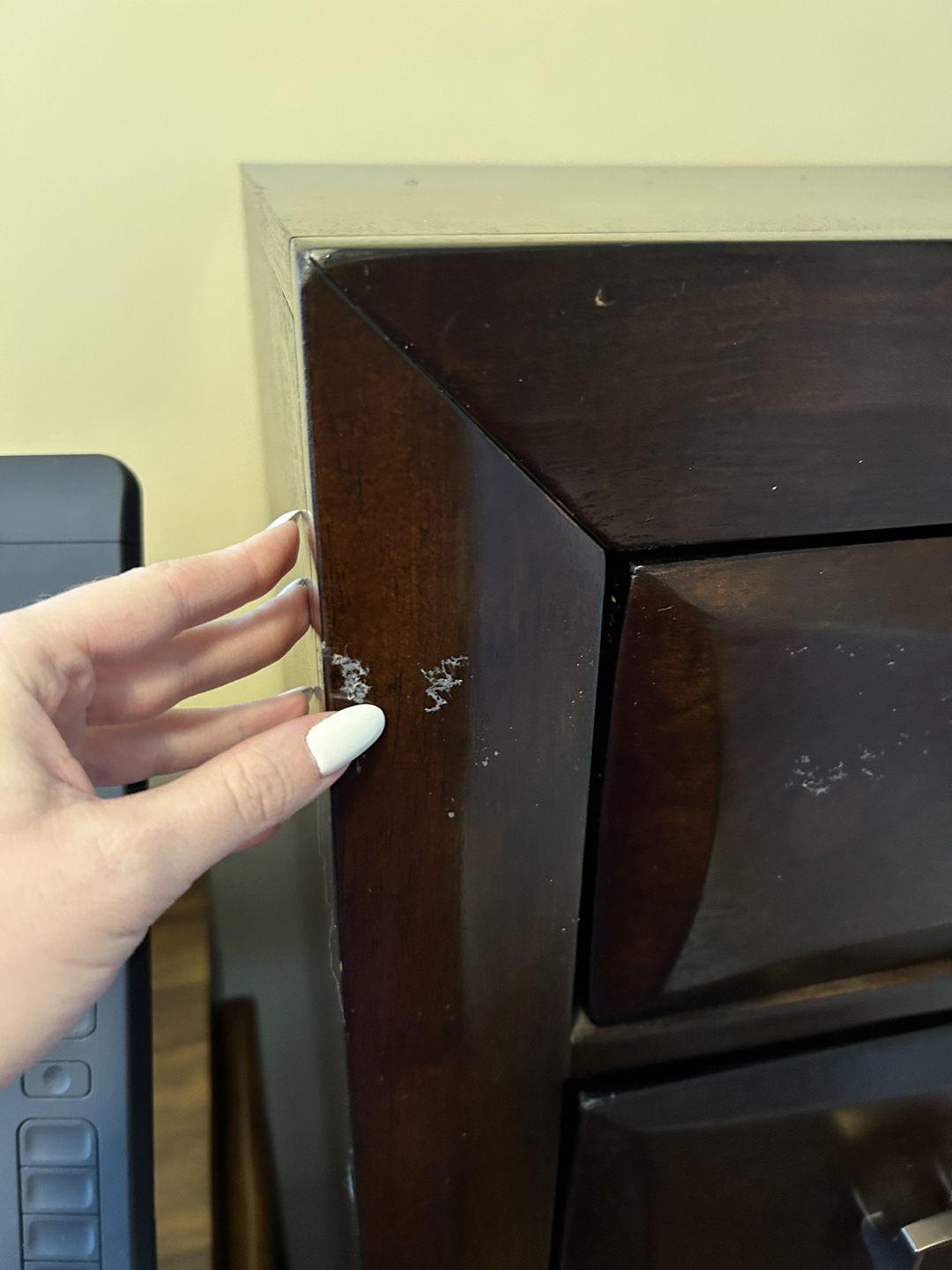 LARGE SOLID WOOD 6 DRAWER DRESSER - photo 4