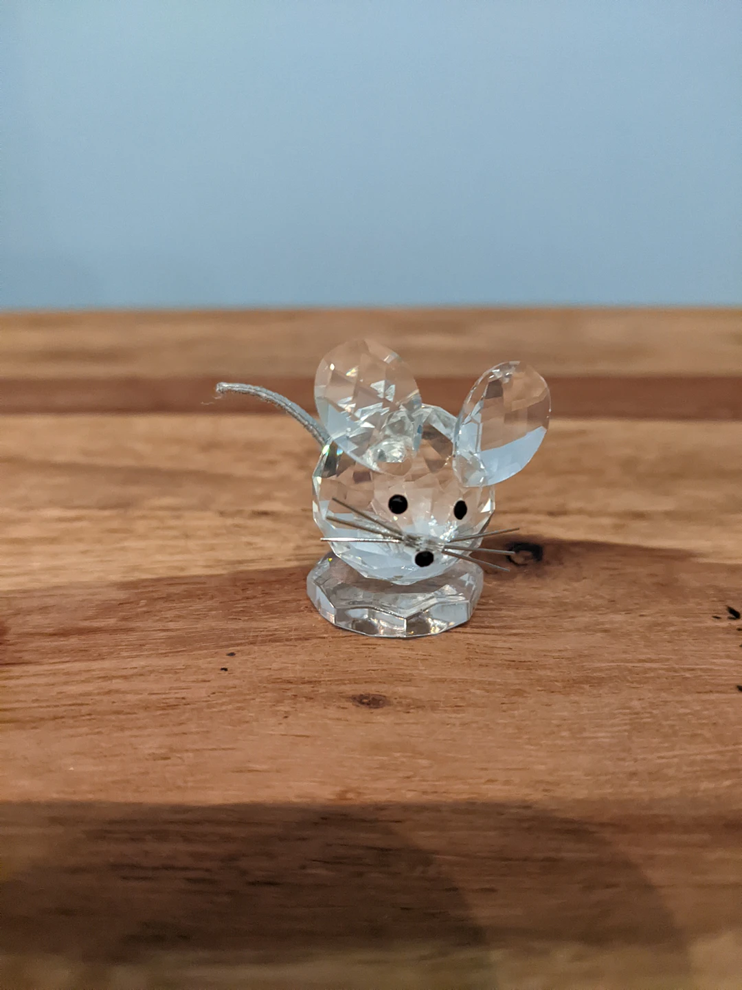 Swarovski crystal figurine mouse thumbnail
