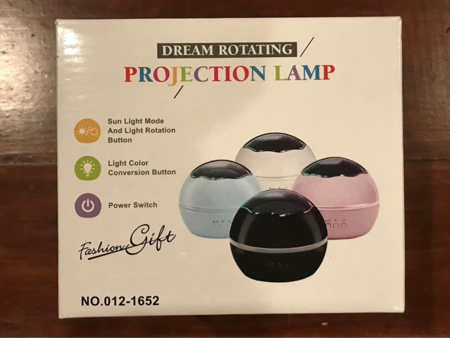 Dream rotating projection lamp image indicator(3)