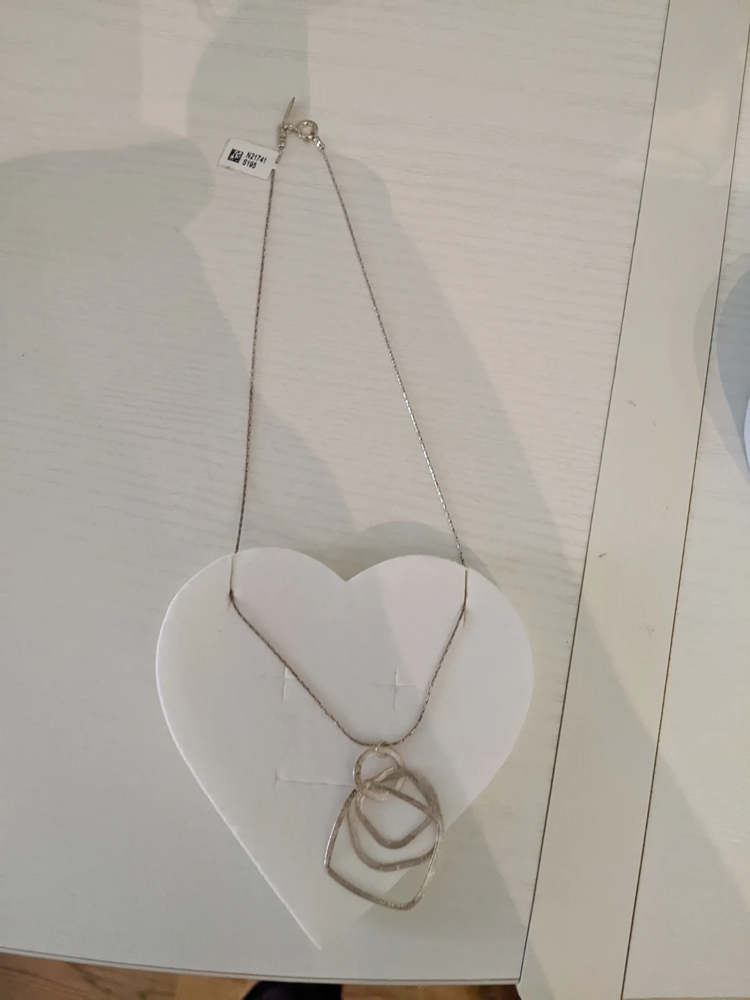 Silver necklace thumbnail