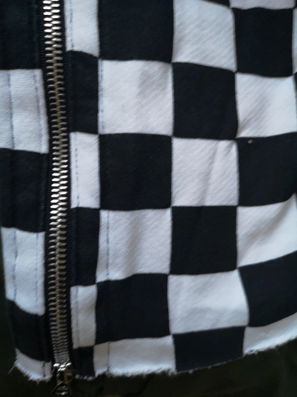 20s Amiri monochrome chessboard pattern cotton knit sweatpants - photo 2