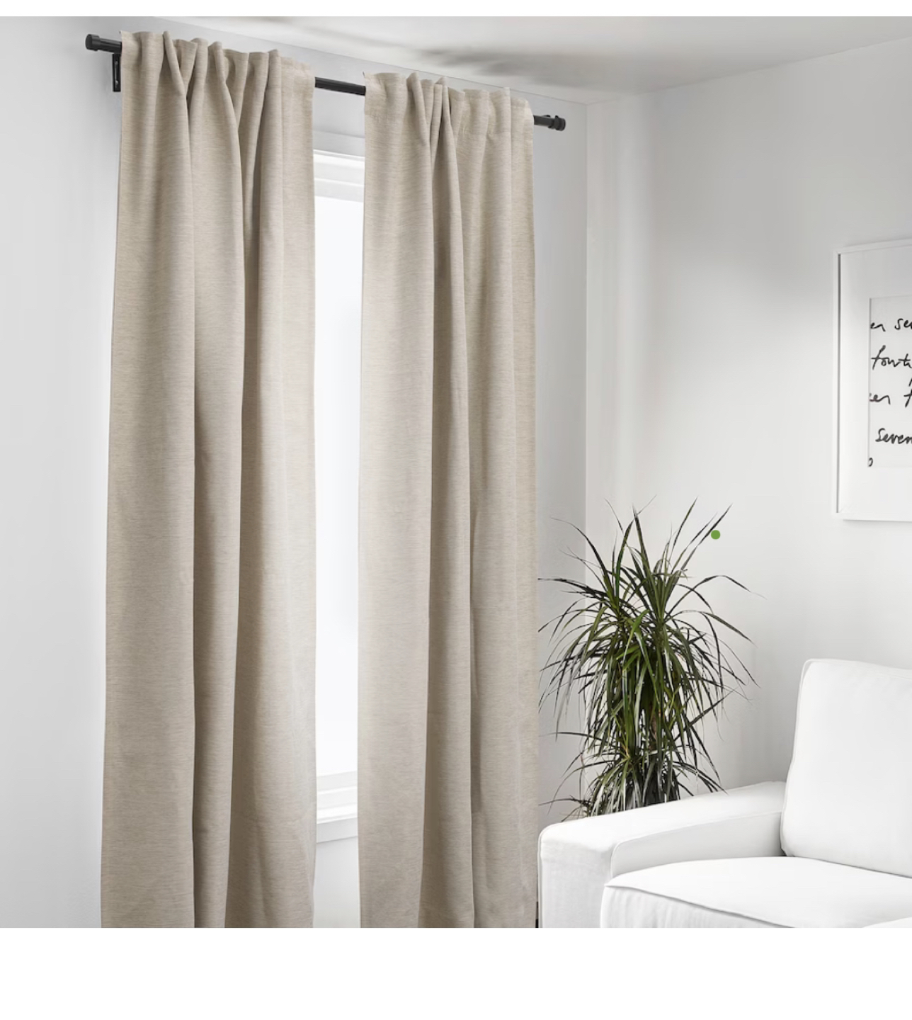 Ikea darkening curtain